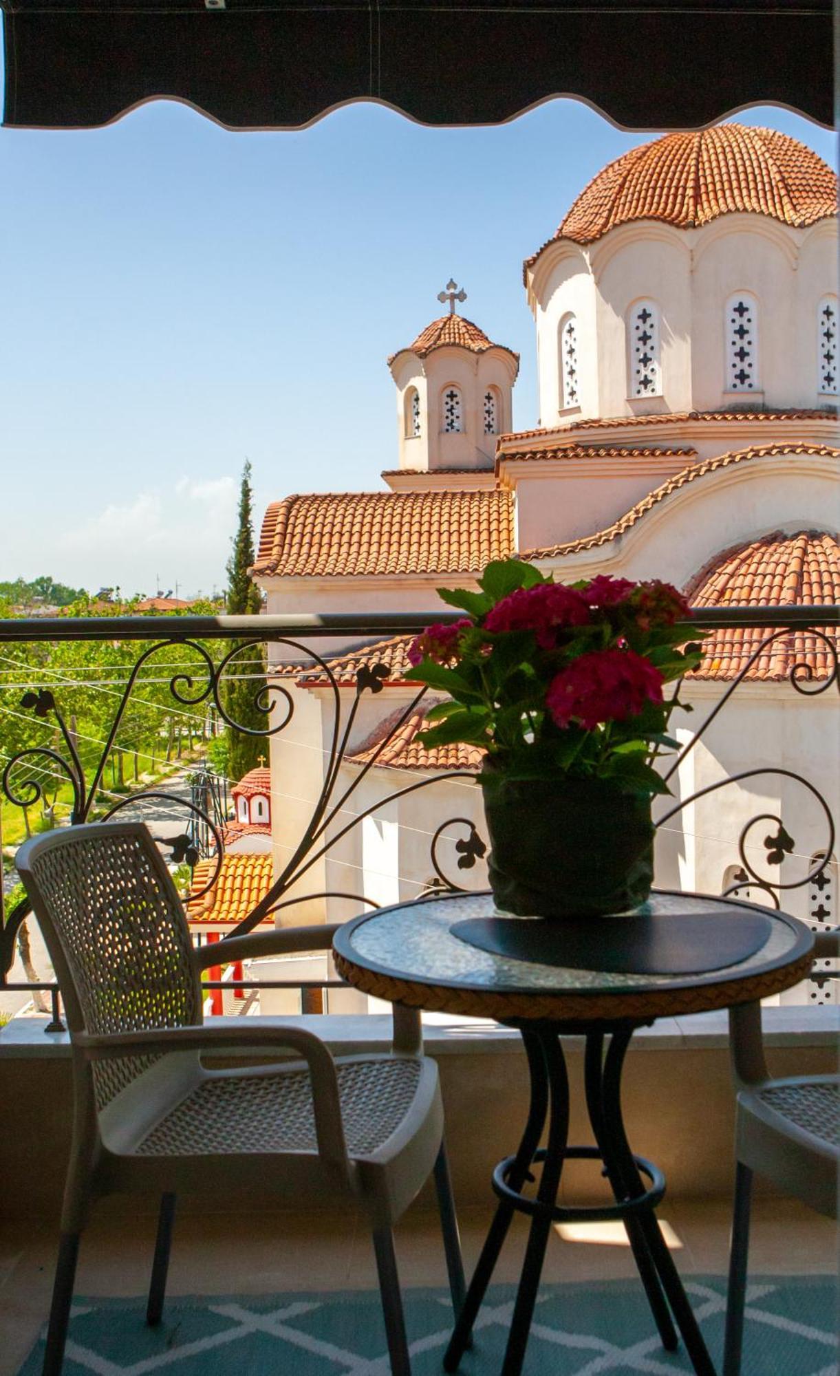 Art Hotel Aronos Олимпиаки-Акти Экстерьер фото