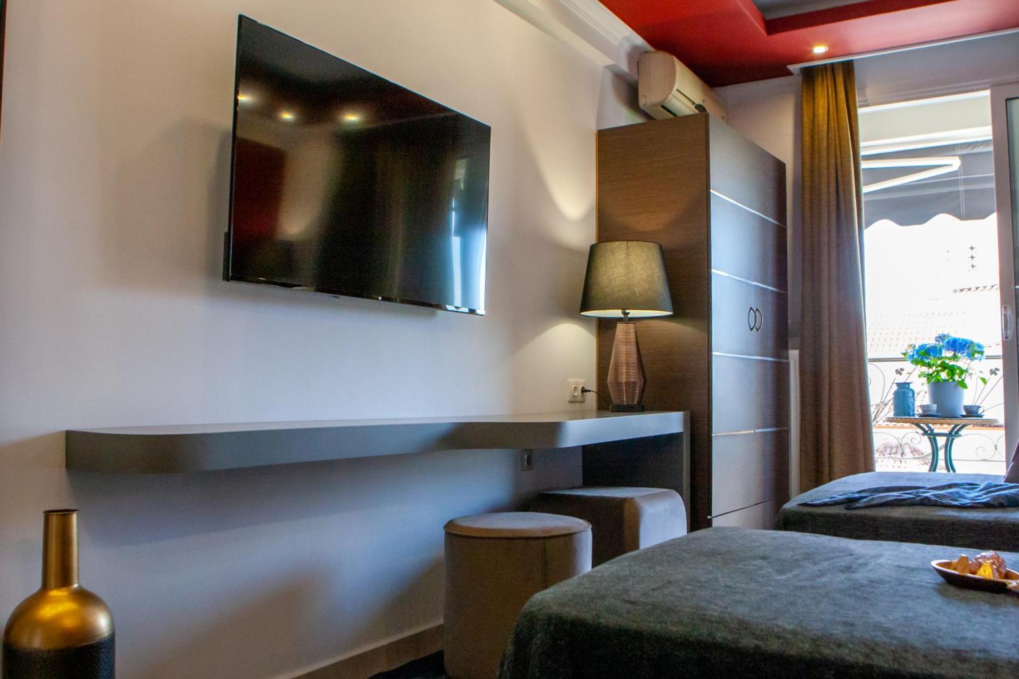 Art Hotel Aronos Олимпиаки-Акти Экстерьер фото